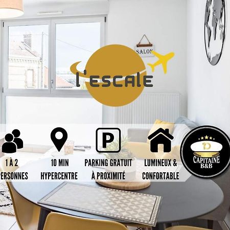 Appartamento L'Escale - Lumiere Et Confort - Prox. Hypercentre Troyes Esterno foto